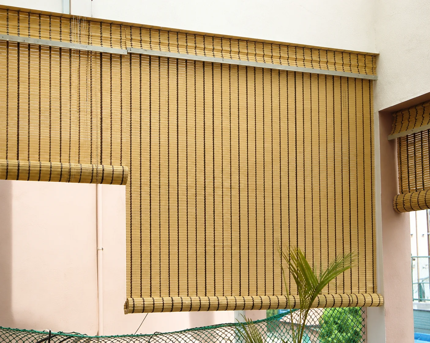 Roll-up blinds for flexible coverage